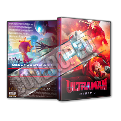 Ultraman Rising - 2024 Türkçe Dvd Cover Tasarımı